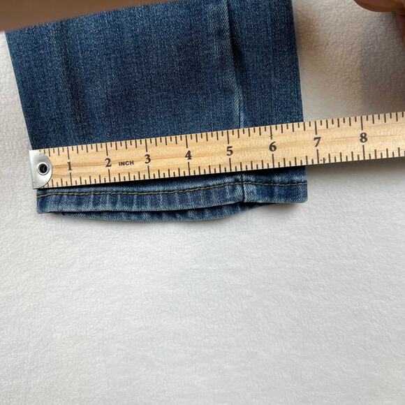 Levis 511 Jeans Boys 29x31 18 Blue Slim Straight‎ Dark Wash Stretch Denim - Picture 5 of 7